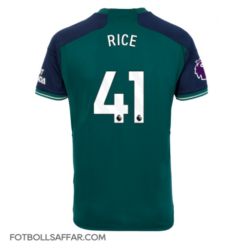 Arsenal Declan Rice #41 Tredjeställ 2023-24 Kortärmad